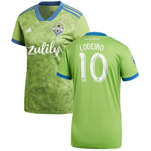Load image into Gallery viewer, Nicolás Lodeiro Seattle Sounders FC Women's 2019 Primary Player Jersey – Green