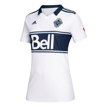 Load image into Gallery viewer, Felipe Campanholi Martins Vancouver Whitecaps FC Women's 2019 Hoop Player Jersey – White
