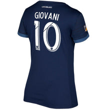 Load image into Gallery viewer, Giovani dos Santos LA Galaxy Women's 2017/18 Secondary Jersey - Navy