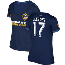 Load image into Gallery viewer, Sebastian Lletget LA Galaxy Women's 2017/18 Secondary Jersey - Navy