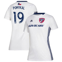 Load image into Gallery viewer, Paxton Pomykal FC Dallas Women's 2019 Secondary Player Jersey – White
