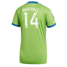 Load image into Gallery viewer, Chad Marshall Seattle Sounders FC Women's 2019 Primary Player Jersey – Green