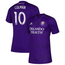 Load image into Gallery viewer, Josué Colmán Orlando City SC 2019 Bring The Noise Player Jersey – Purple