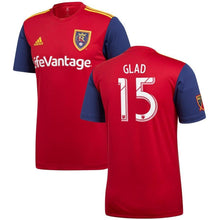 Load image into Gallery viewer, Justen Glad Real Salt Lake 2018 Primary Player Jersey – Red